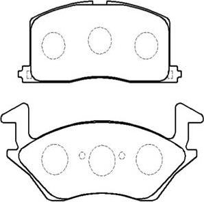 BOSCH 424 185B - Bremsbelagsatz, Scheibenbremse alexcarstop-ersatzteile.com