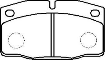 HSB Gold HP9317 - Bremsbelagsatz, Scheibenbremse alexcarstop-ersatzteile.com