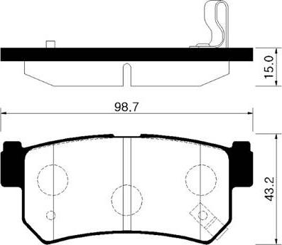 Valeo 670956 - Bremsbelagsatz, Scheibenbremse alexcarstop-ersatzteile.com