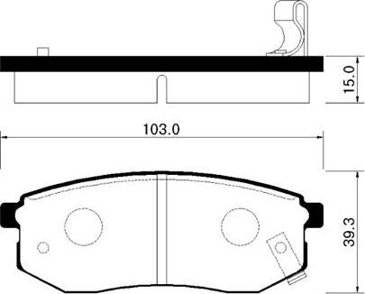 Textar 2360815 - Bremsbelagsatz, Scheibenbremse alexcarstop-ersatzteile.com