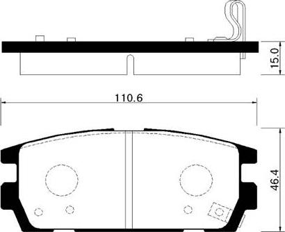 Magneti Marelli 363700201498 - Bremsbelagsatz, Scheibenbremse alexcarstop-ersatzteile.com