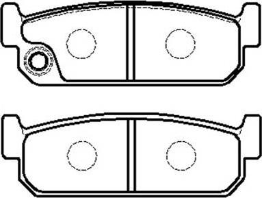 HSB Gold HP8177 - Bremsbelagsatz, Scheibenbremse alexcarstop-ersatzteile.com