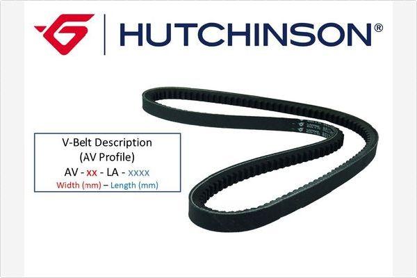 Hutchinson AV 10 530 (La 550) - Keilriemen alexcarstop-ersatzteile.com