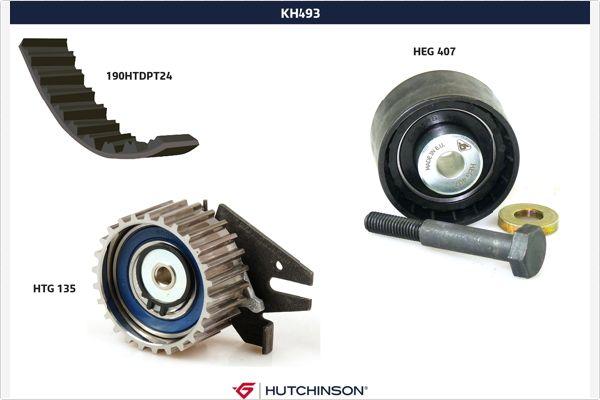 Hutchinson KH 493 - Zahnriemensatz alexcarstop-ersatzteile.com