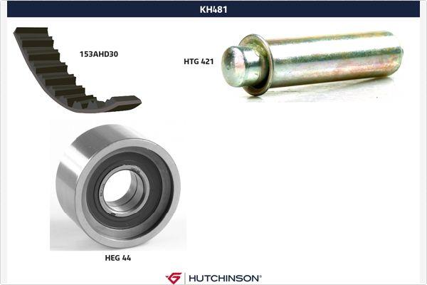 Hutchinson KH 481 - Zahnriemensatz alexcarstop-ersatzteile.com