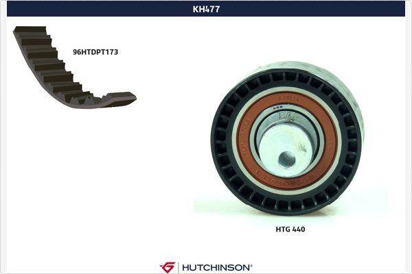 Hutchinson KH 477 - Zahnriemensatz alexcarstop-ersatzteile.com