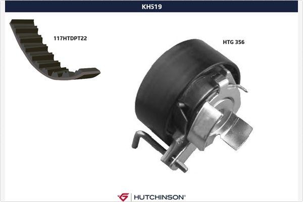 Hutchinson KH 519 - Zahnriemensatz alexcarstop-ersatzteile.com