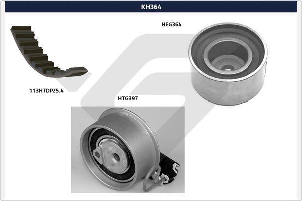 Hutchinson KH 364 - Zahnriemensatz alexcarstop-ersatzteile.com