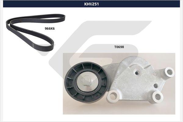 Hutchinson KHV 251 - Keilrippenriemensatz alexcarstop-ersatzteile.com