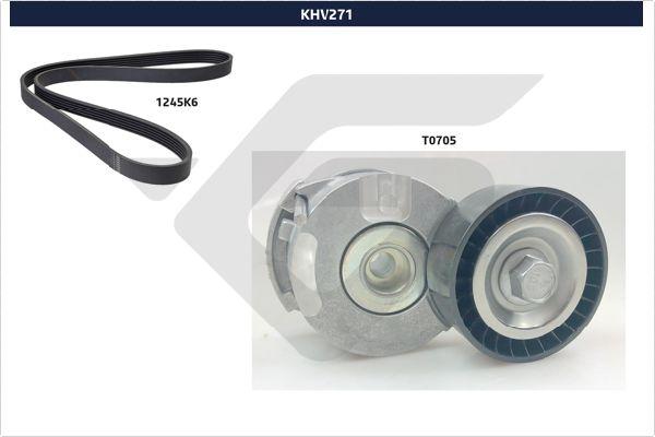 Hutchinson KHV 271 - Keilrippenriemensatz alexcarstop-ersatzteile.com