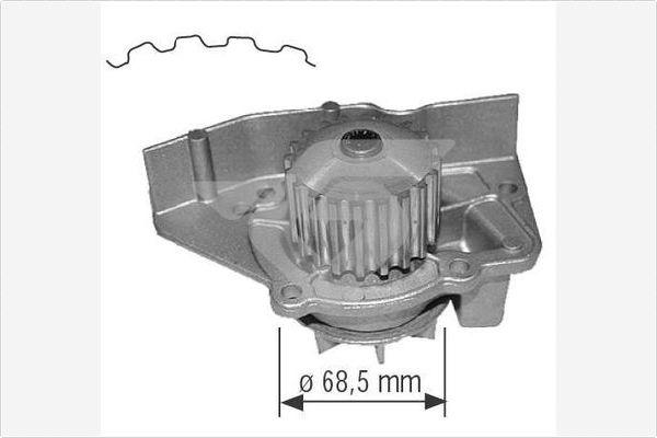 Hutchinson WP0026V - Wasserpumpe alexcarstop-ersatzteile.com