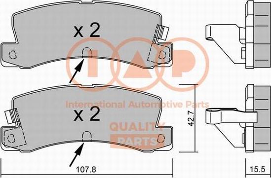 Magneti Marelli 323700024400 - Bremsbelagsatz, Scheibenbremse alexcarstop-ersatzteile.com