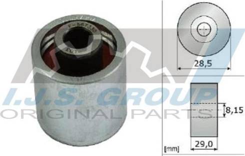 IJS GROUP 93-1999 - Umlenk / Führungsrolle, Zahnriemen alexcarstop-ersatzteile.com