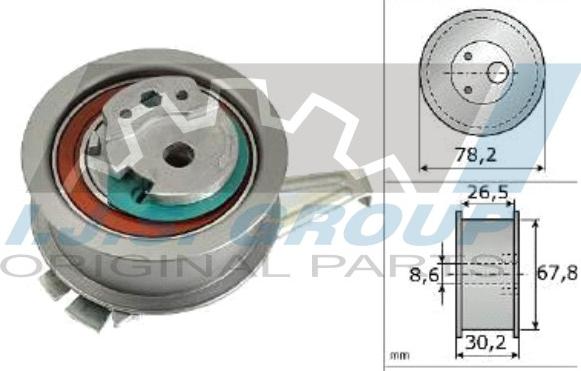 IJS GROUP 93-1873 - Spannrolle, Zahnriemen alexcarstop-ersatzteile.com