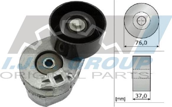 IJS GROUP 93-1376 - Riemenspanner, Keilrippenriemen alexcarstop-ersatzteile.com