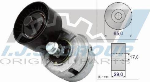 IJS GROUP 93-1208 - Riemenspanner, Keilrippenriemen alexcarstop-ersatzteile.com