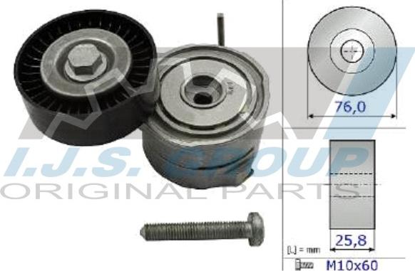 IJS GROUP 93-2419 - Riemenspanner, Keilrippenriemen alexcarstop-ersatzteile.com