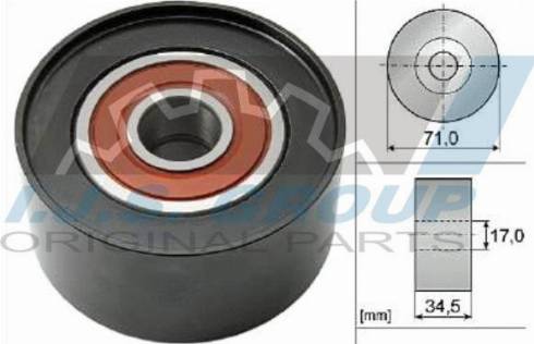 IJS GROUP 93-2088 - Umlenk / Führungsrolle, Keilrippenriemen alexcarstop-ersatzteile.com