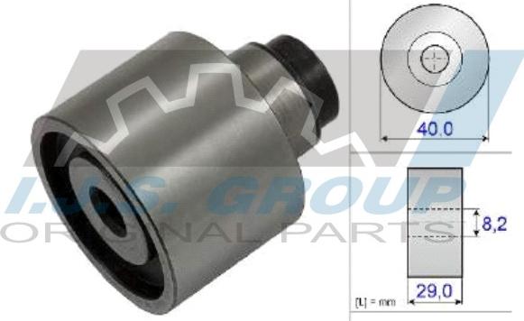 IJS GROUP 93-2126 - Umlenk / Führungsrolle, Zahnriemen alexcarstop-ersatzteile.com