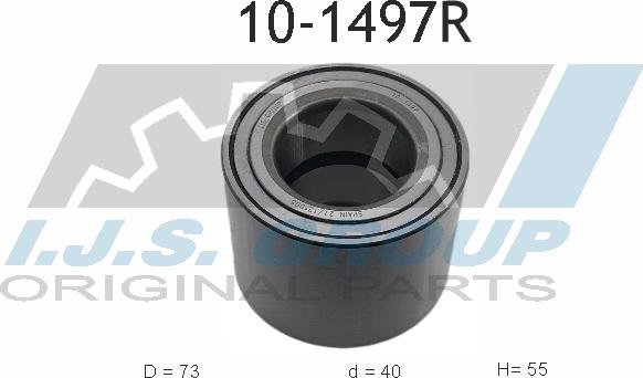 IJS GROUP 10-1497R - Radlager alexcarstop-ersatzteile.com