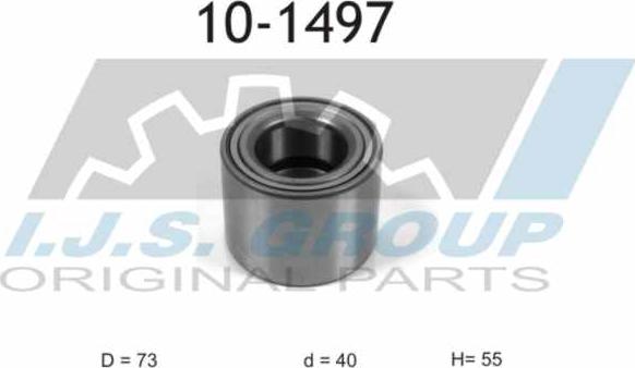 IJS GROUP 10-1497 - Radlagersatz alexcarstop-ersatzteile.com