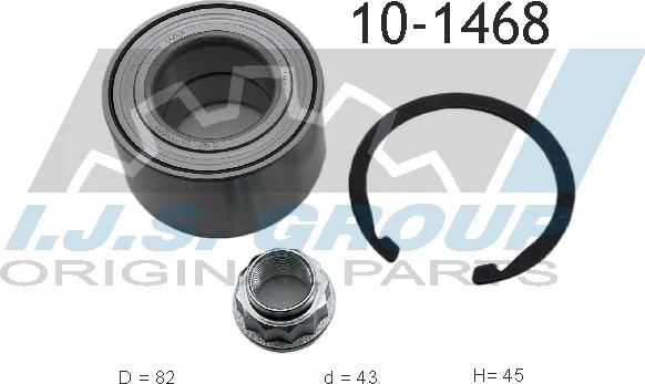 IJS GROUP 10-1468 - Radlagersatz alexcarstop-ersatzteile.com