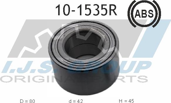 IJS GROUP 10-1535R - Radlager alexcarstop-ersatzteile.com