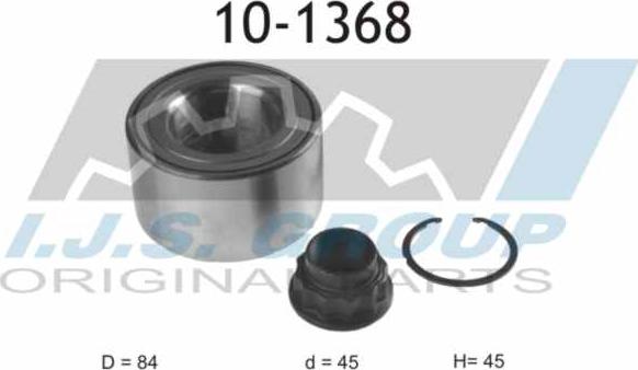 IJS GROUP 10-1368 - Radlagersatz alexcarstop-ersatzteile.com