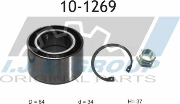 IJS GROUP 10-1269 - Radlagersatz alexcarstop-ersatzteile.com