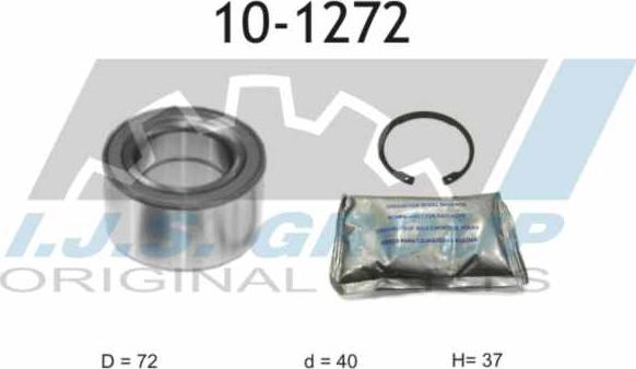 IJS GROUP 10-1272 - Radlagersatz alexcarstop-ersatzteile.com