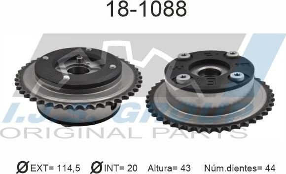 IJS GROUP 18-1088 - Zahnrad, Nockenwelle alexcarstop-ersatzteile.com