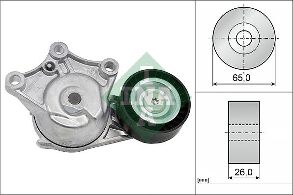 INA 534 0428 10 - Riemenspanner, Keilrippenriemen alexcarstop-ersatzteile.com