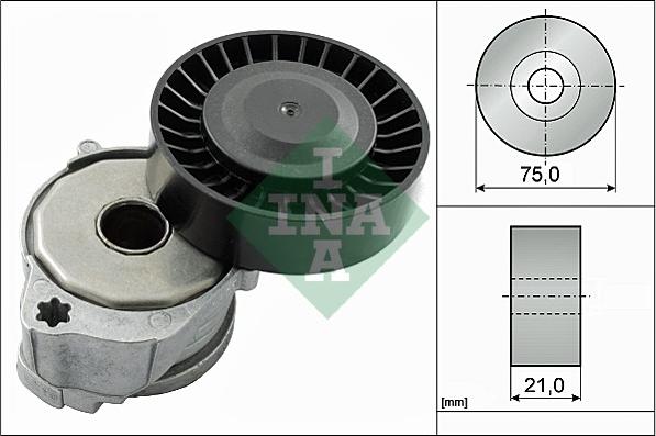 INA 534 0604 10 - Riemenspanner, Keilrippenriemen alexcarstop-ersatzteile.com