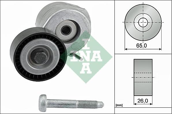 INA 534 0607 10 - Riemenspanner, Keilrippenriemen alexcarstop-ersatzteile.com