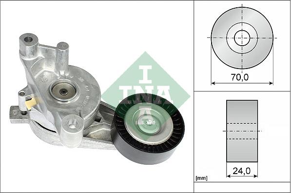 INA 534 0059 10 - Riemenspanner, Keilrippenriemen alexcarstop-ersatzteile.com