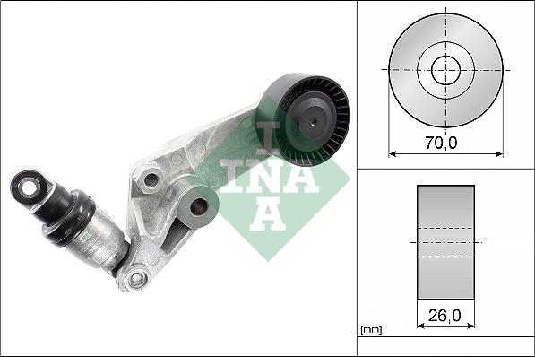 INA 534 0016 10 - Riemenspanner, Keilrippenriemen alexcarstop-ersatzteile.com