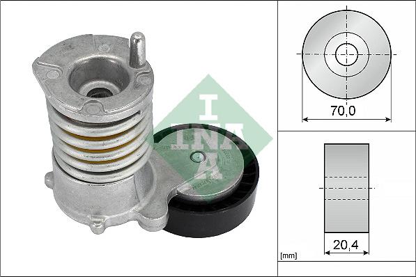 INA 534 0030 10 - Riemenspanner, Keilrippenriemen alexcarstop-ersatzteile.com