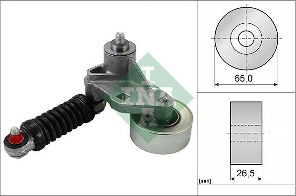 INA 534 0037 10 - Riemenspanner, Keilrippenriemen alexcarstop-ersatzteile.com