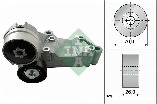 INA 534 0146 10 - Riemenspanner, Keilrippenriemen alexcarstop-ersatzteile.com