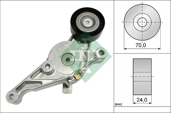 INA 534 0151 10 - Riemenspanner, Keilrippenriemen alexcarstop-ersatzteile.com