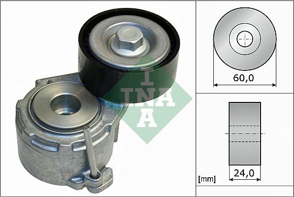 INA 534 0111 20 - Riemenspanner, Keilrippenriemen alexcarstop-ersatzteile.com