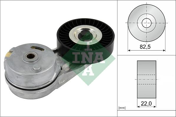 INA 534 0124 30 - Riemenspanner, Keilrippenriemen alexcarstop-ersatzteile.com