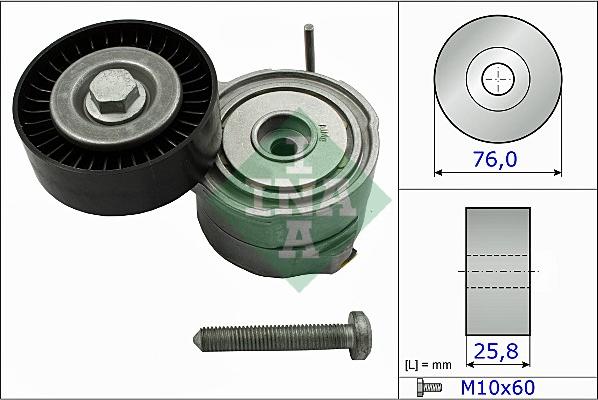 INA 534 0375 10 - Riemenspanner, Keilrippenriemen alexcarstop-ersatzteile.com