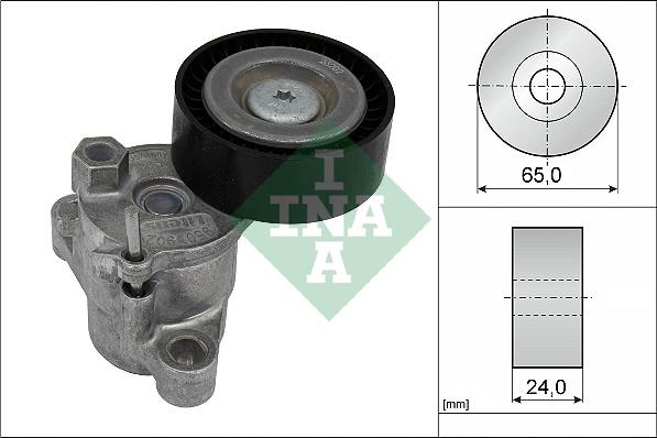 INA 534 0729 10 - Riemenspanner, Keilrippenriemen alexcarstop-ersatzteile.com