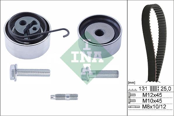 INA 530 0494 10 - Zahnriemensatz alexcarstop-ersatzteile.com