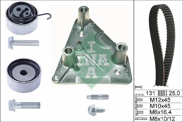 INA 530 0492 10 - Zahnriemensatz alexcarstop-ersatzteile.com