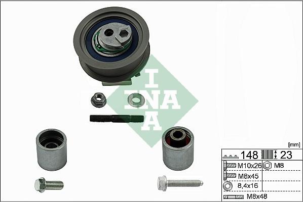 INA 530 0445 09 - Rollensatz, Zahnriemen alexcarstop-ersatzteile.com