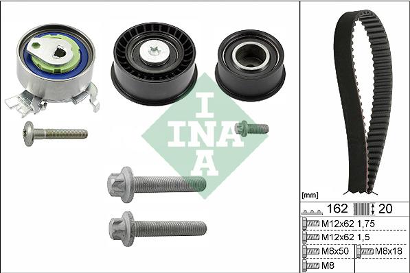 INA 530 0443 10 - Zahnriemensatz alexcarstop-ersatzteile.com