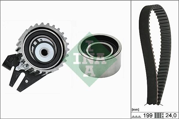 INA 530 0625 10 - Zahnriemensatz alexcarstop-ersatzteile.com