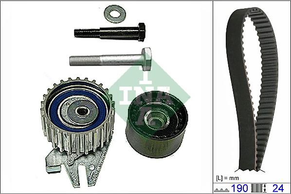 INA 530 0622 10 - Zahnriemensatz alexcarstop-ersatzteile.com